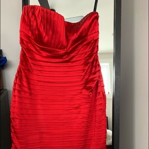 Calvin Klein red cocktail dress. Size 6